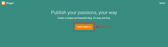 foto halaman utama blogger dot com