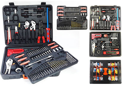 550 pcs tool kit set untuk lelaki