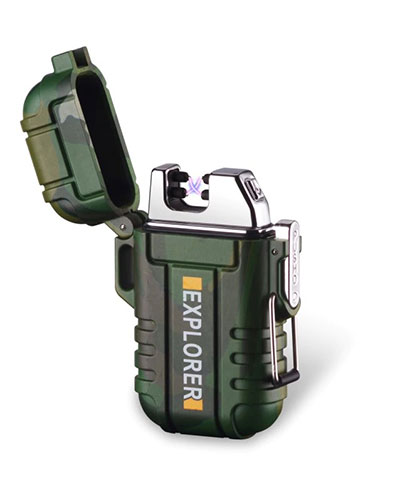 lighter elektronik jenama explorer kalis air sebagai hadiah