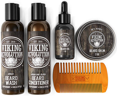 set penjagaan jambang terbaik jenama viking