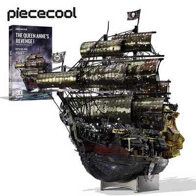 Piececool 3D Metal Puzzles hadiah untuk lelaki yang penyabar dan suka mebina